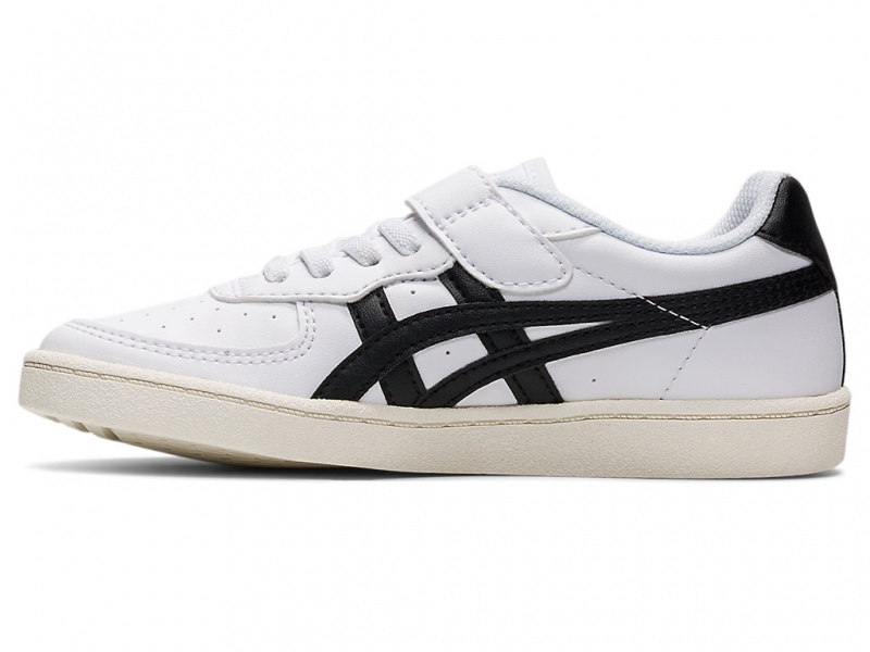 Onitsuka Tiger GSM Schuhe Kinder Weiß Schwarz | ZH3027856