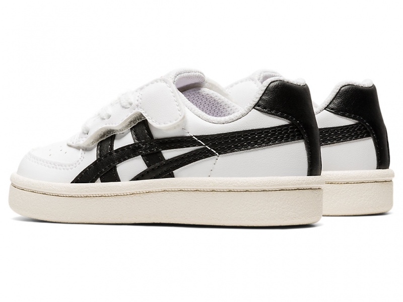 Onitsuka Tiger GSM Schuhe Kinder Weiß Schwarz | SR2189730