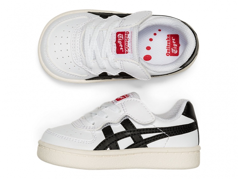 Onitsuka Tiger GSM Schuhe Kinder Weiß Schwarz | SR2189730