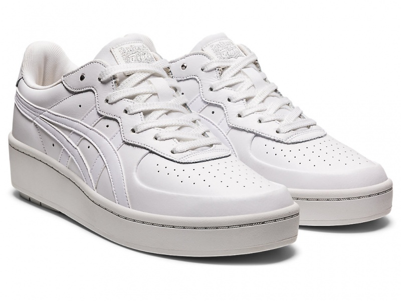 Onitsuka Tiger GSM W Schuhe Damen Weiß Weiß | IW9763408