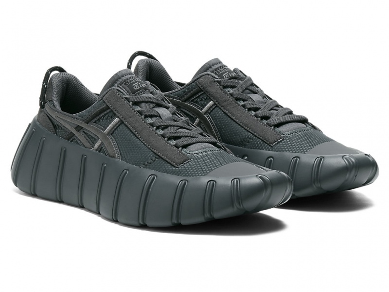 Onitsuka Tiger Gigatia Schuhe Damen Grau Schwarz | PC6420873