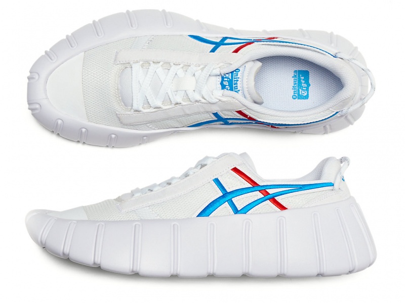 Onitsuka Tiger Gigatia Schuhe Herren Weiß Blau | NW6025498