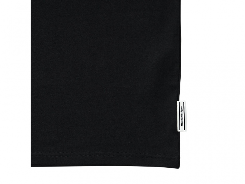 Onitsuka Tiger Graphic Tee Kleidung Herren Schwarz | AP6754892