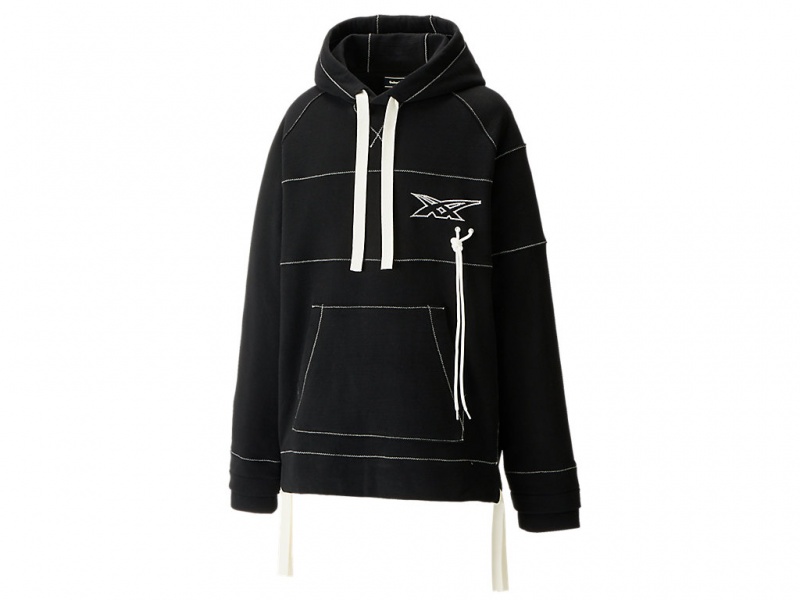 Onitsuka Tiger Hoodie Kleidung Herren Schwarz | ID7851403