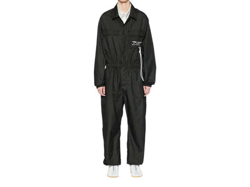 Onitsuka Tiger Jump Suit Kleidung Herren Schwarz | MI5189234