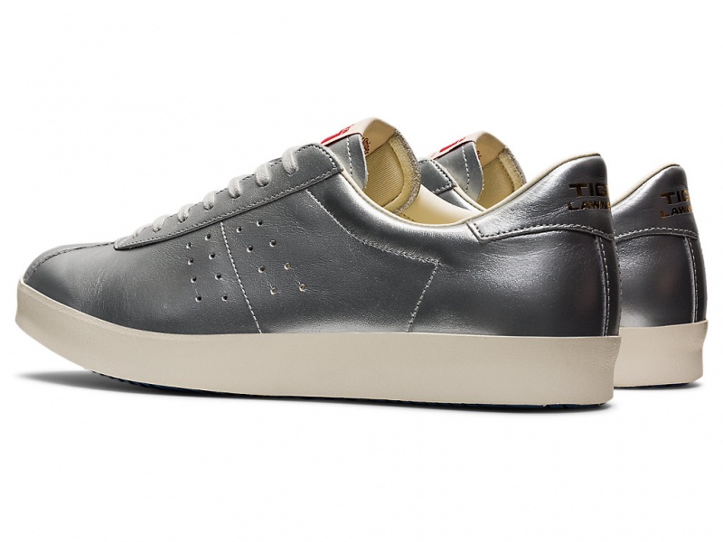 Onitsuka Tiger Lawnship Nm Schuhe Damen Silber Silber | PK9647081