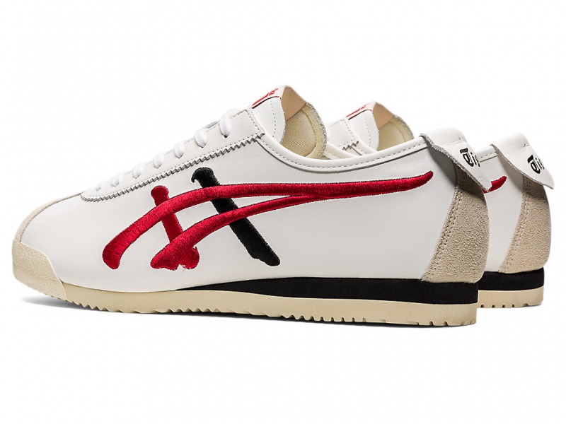 Onitsuka Tiger Limber-Up Nm Schuhe Damen Weiß Rot | NC7082165