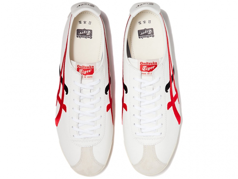 Onitsuka Tiger Limber-Up Nm Schuhe Damen Weiß Rot | NC7082165