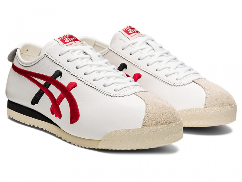 Onitsuka Tiger Limber-Up Nm Schuhe Herren Weiß Rot | WJ7916352