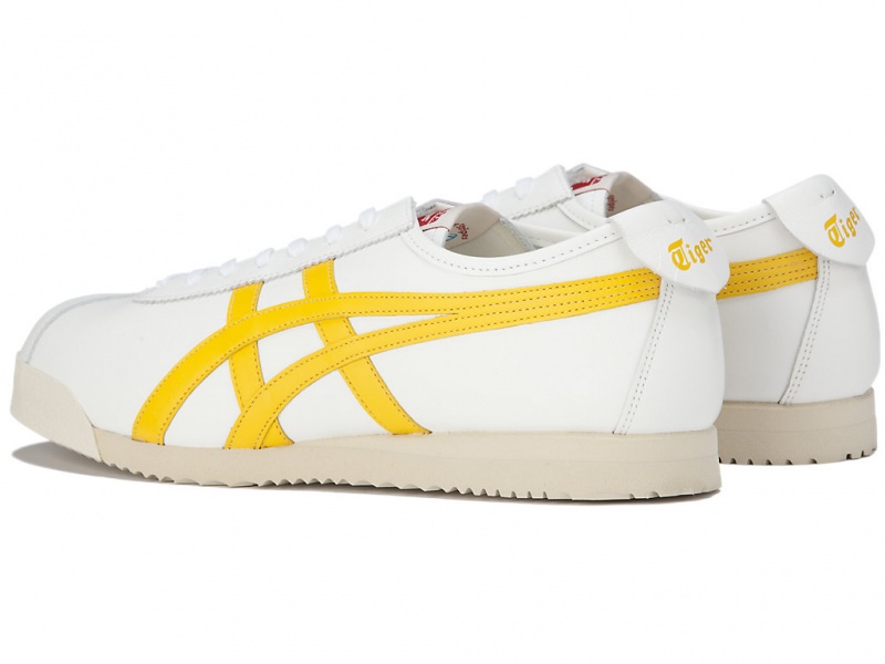 Onitsuka Tiger Limber Up Nm Schuhe Damen Weiß Gelb | BY8261054