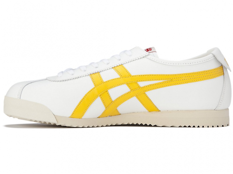 Onitsuka Tiger Limber Up Nm Schuhe Damen Weiß Gelb | BY8261054