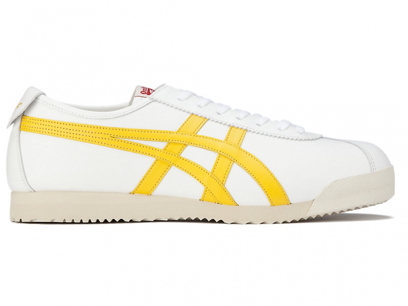 Onitsuka Tiger Limber Up Nm Schuhe Damen Weiß Gelb | BY8261054