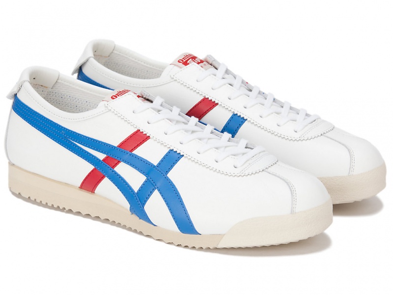 Onitsuka Tiger Limber Up Nm Schuhe Damen Weiß Blau | WV8517039