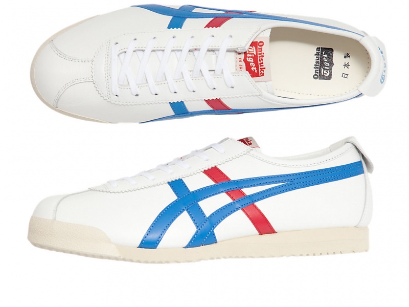 Onitsuka Tiger Limber Up Nm Schuhe Damen Weiß Blau | WV8517039