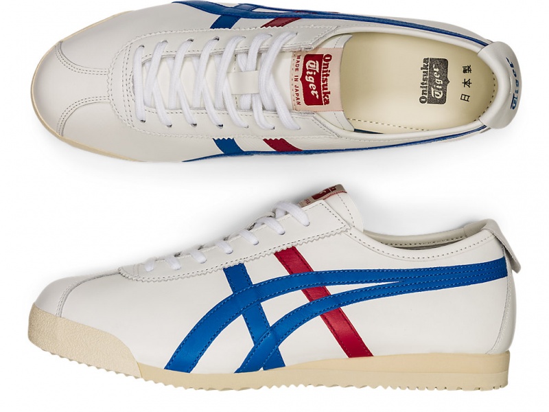 Onitsuka Tiger Limber Up Nm Schuhe Damen Weiß Blau | WV8517039