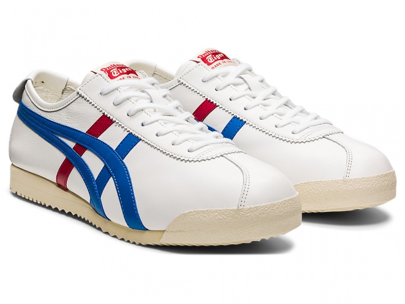 Onitsuka Tiger Limber Up Nm Schuhe Damen Weiß Blau | WV8517039