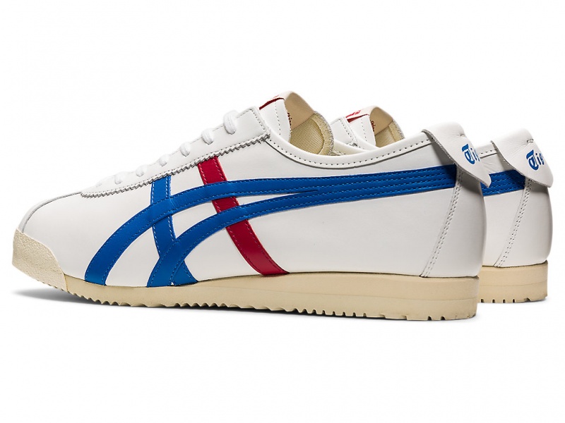 Onitsuka Tiger Limber Up Nm Schuhe Damen Weiß Blau | WV8517039