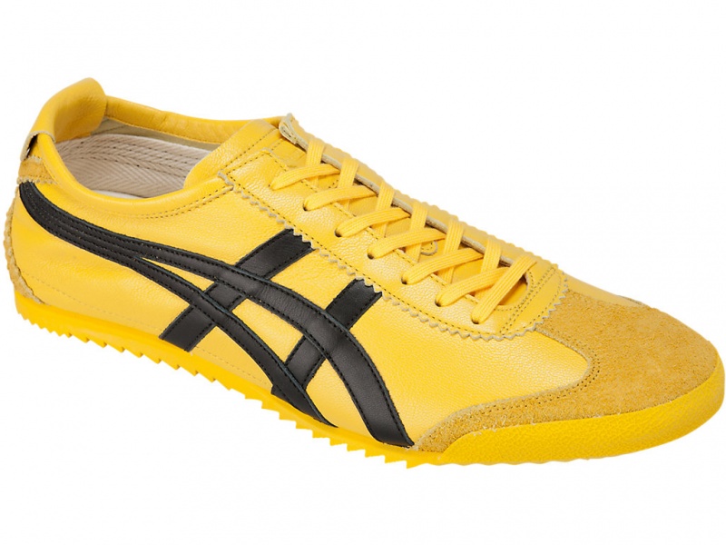 Onitsuka Tiger Mexico 66 Deluxe Schuhe Herren Gelb Schwarz | TY6981074