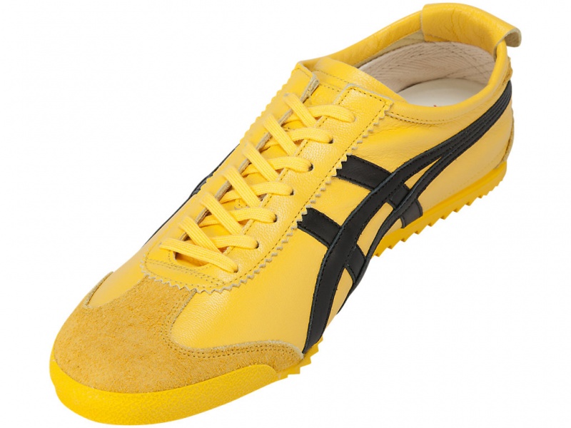 Onitsuka Tiger Mexico 66 Deluxe Schuhe Herren Gelb Schwarz | TY6981074