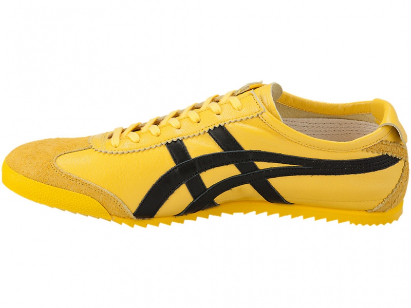 Onitsuka Tiger Mexico 66 Deluxe Schuhe Herren Gelb Schwarz | TY6981074