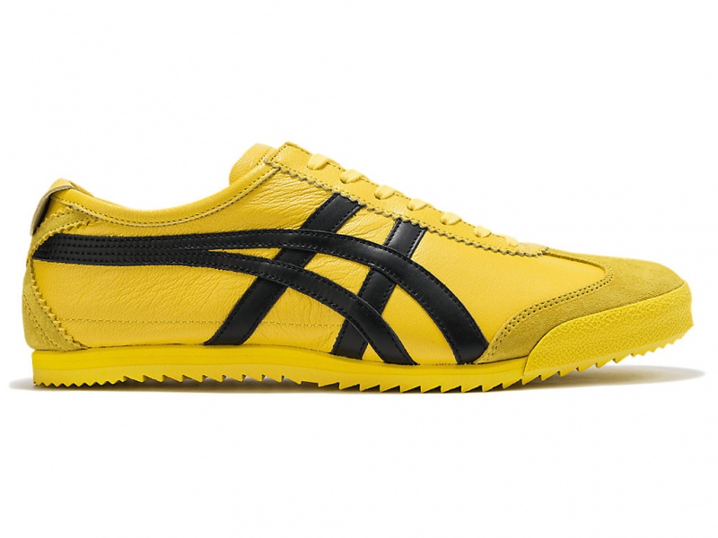 Onitsuka Tiger Mexico 66 Deluxe Schuhe Herren Gelb Schwarz | CB3590142