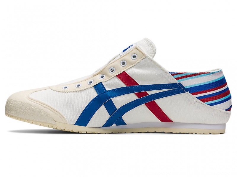 Onitsuka Tiger Mexico 66 Paraty Schuhe Damen Weiß Blau | NA1374026