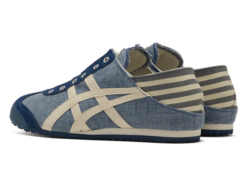 Onitsuka Tiger Mexico 66 Paraty Schuhe Damen Blau | UO1978426