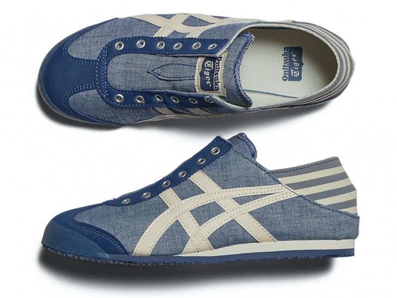 Onitsuka Tiger Mexico 66 Paraty Schuhe Damen Blau | UO1978426