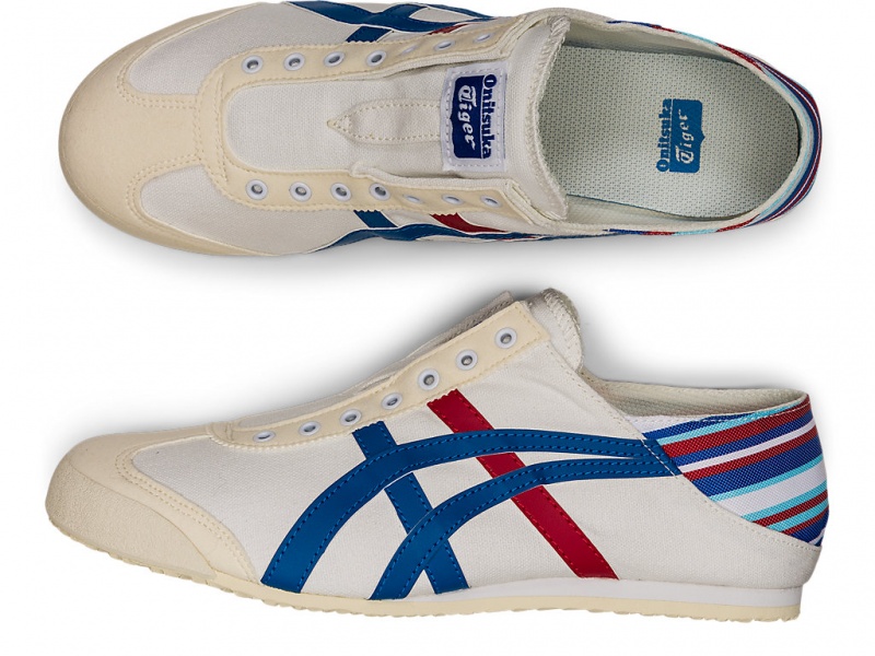 Onitsuka Tiger Mexico 66 Paraty Schuhe Herren Weiß Blau | WN2038659