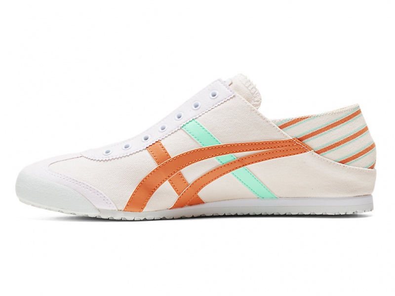 Onitsuka Tiger Mexico 66 Paraty Schuhe Herren Weiß Orange | VK8205397