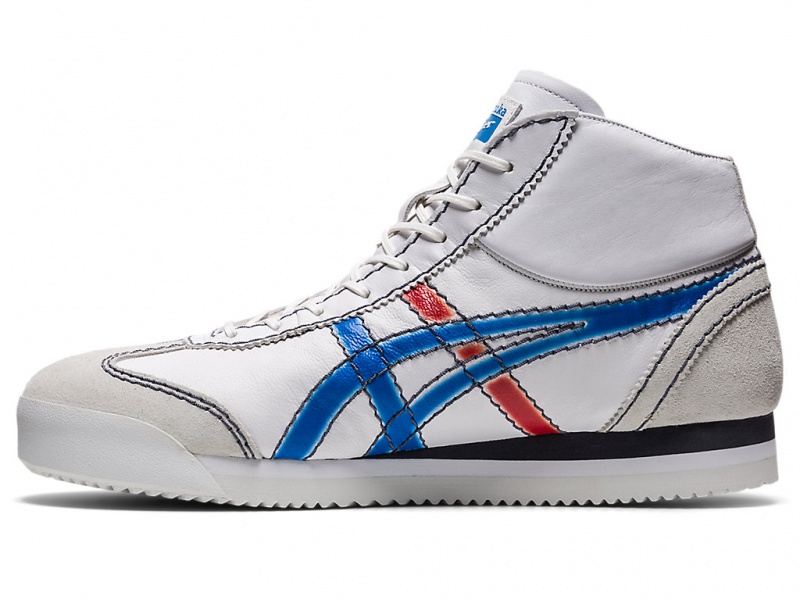 Onitsuka Tiger Mexico 66 SD PF MR Schuhe Damen Weiß Blau | NW4012398