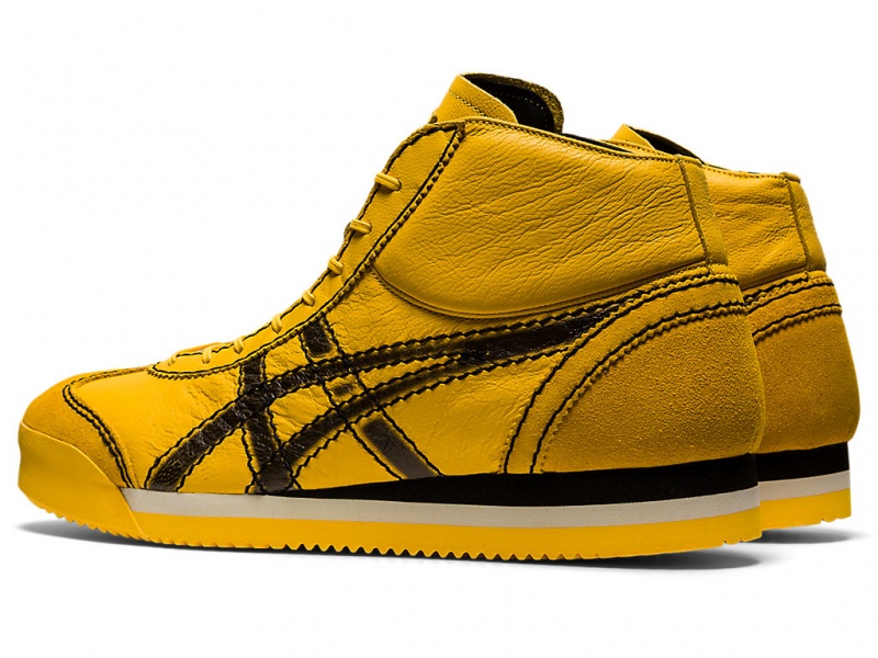 Onitsuka Tiger Mexico 66 SD PF MR Schuhe Herren Gelb Schwarz | JI6825413