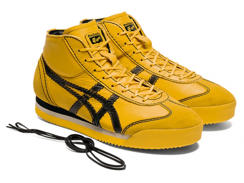 Onitsuka Tiger Mexico 66 SD PF MR Schuhe Herren Gelb Schwarz | JI6825413