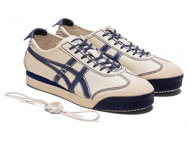 Onitsuka Tiger Mexico 66 SD PF Schuhe Damen Birch / Peacoat | MP0352816