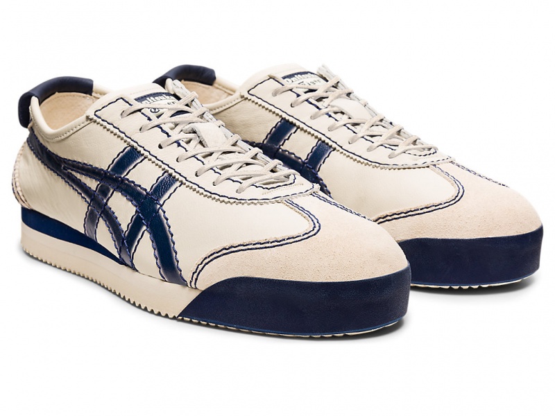 Onitsuka Tiger Mexico 66 SD PF Schuhe Damen Birch / Peacoat | MP0352816