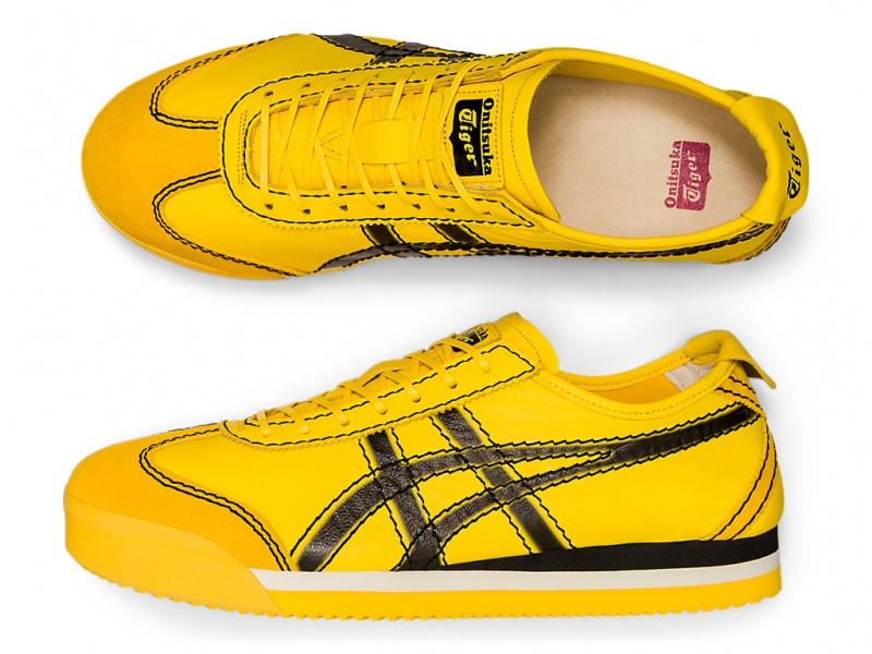 Onitsuka Tiger Mexico 66 SD PF Schuhe Herren Gelb Schwarz | GT0586413