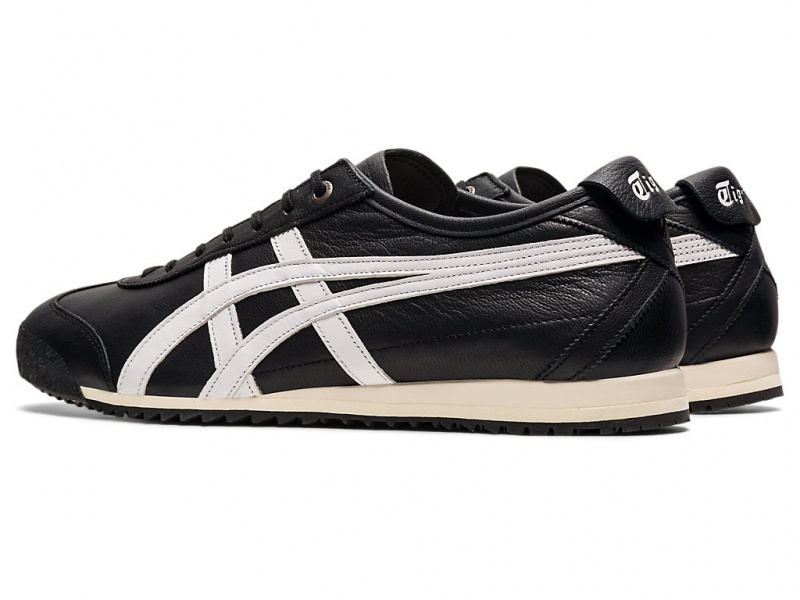 Onitsuka Tiger Mexico 66 SD Schuhe Damen Schwarz Weiß | BD2195084