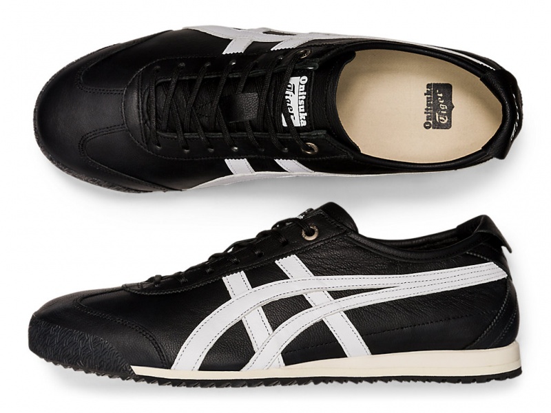 Onitsuka Tiger Mexico 66 SD Schuhe Damen Schwarz Weiß | BD2195084