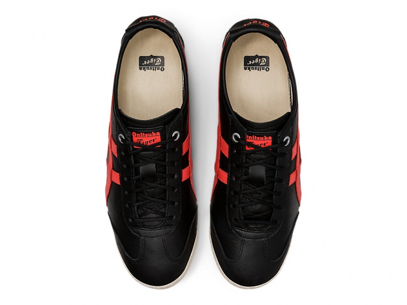 Onitsuka Tiger Mexico 66 SD Schuhe Damen Schwarz Rot | OL1806529