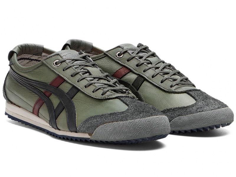 Onitsuka Tiger Mexico 66 SD Schuhe Damen Grün | UQ8150734