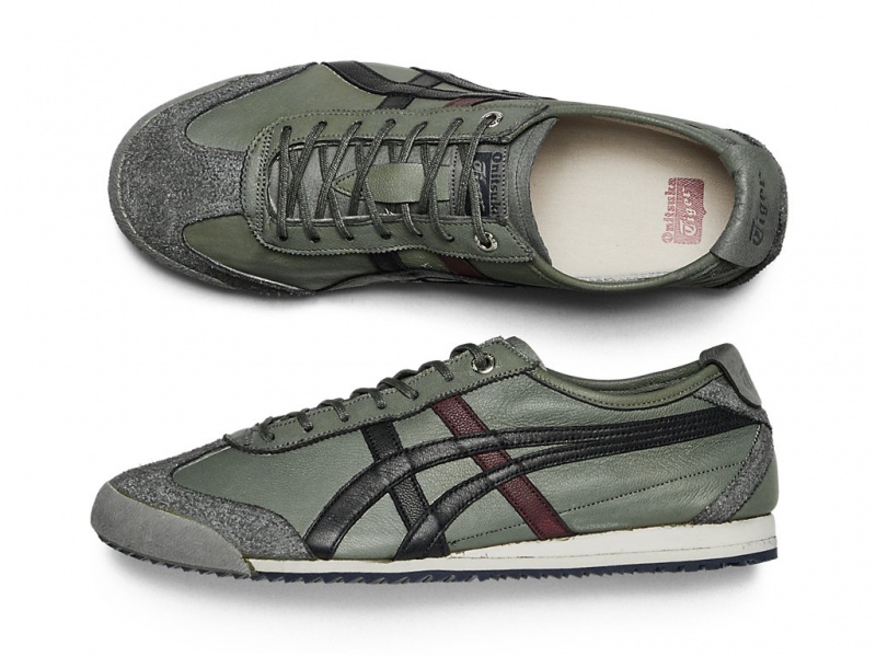 Onitsuka Tiger Mexico 66 SD Schuhe Damen Grün | UQ8150734