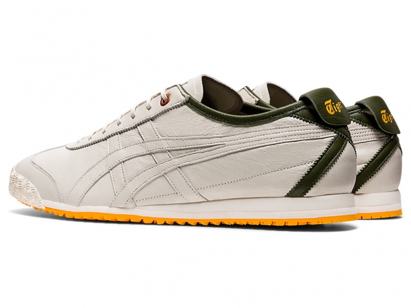 Onitsuka Tiger Mexico 66 SD Schuhe Damen Weiß Grün | ZK3459208