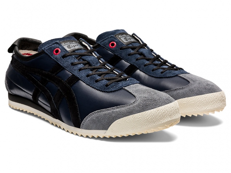 Onitsuka Tiger Mexico 66 SD Schuhe Damen Navy Schwarz | JB1053279