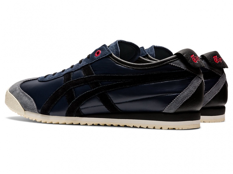 Onitsuka Tiger Mexico 66 SD Schuhe Damen Navy Schwarz | JB1053279