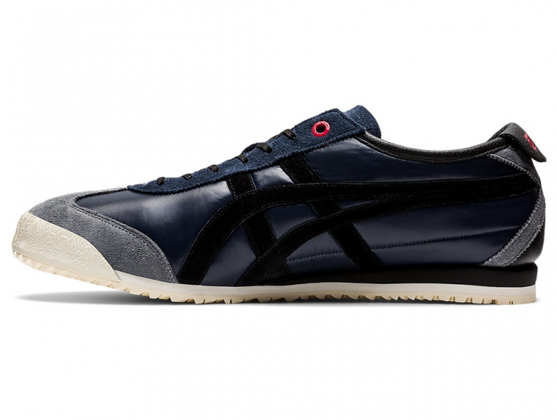 Onitsuka Tiger Mexico 66 SD Schuhe Damen Navy Schwarz | JB1053279