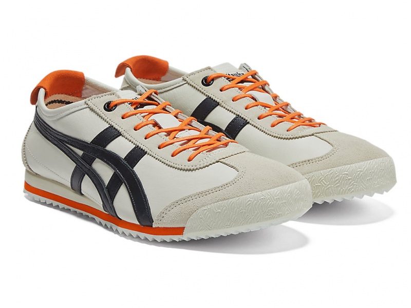 Onitsuka Tiger Mexico 66 SD Schuhe Damen Weiß Schwarz | IU5187623