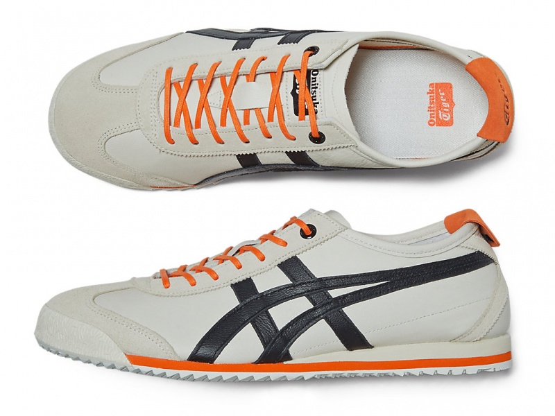 Onitsuka Tiger Mexico 66 SD Schuhe Damen Weiß Schwarz | IU5187623