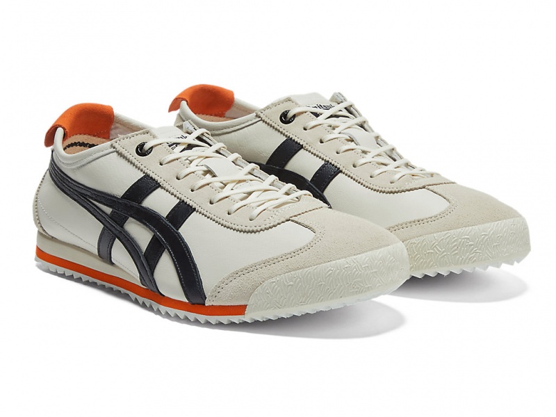 Onitsuka Tiger Mexico 66 SD Schuhe Damen Weiß Schwarz | IU5187623