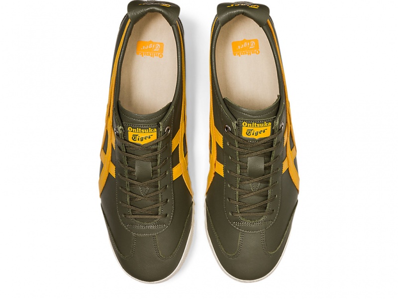 Onitsuka Tiger Mexico 66 SD Schuhe Herren Grün Gelb | JU1638742