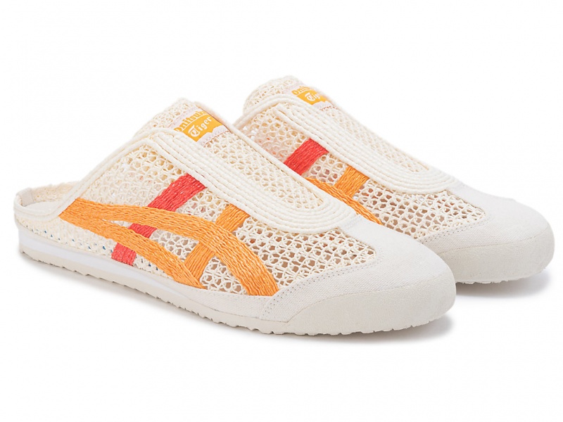 Onitsuka Tiger Mexico 66 Sabot Schuhe Damen Weiß | XQ4950328